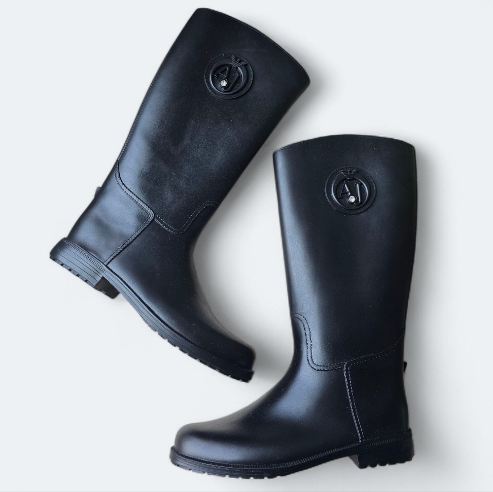 NEW Armani Jeans Rain Boots